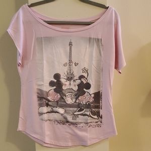 Kissing Mickey and Minnie